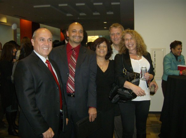 With Jerry Gonzalez, and Millie Irizarry